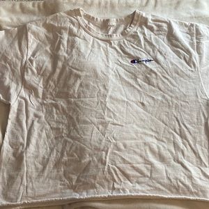 XL white champion t-shirt